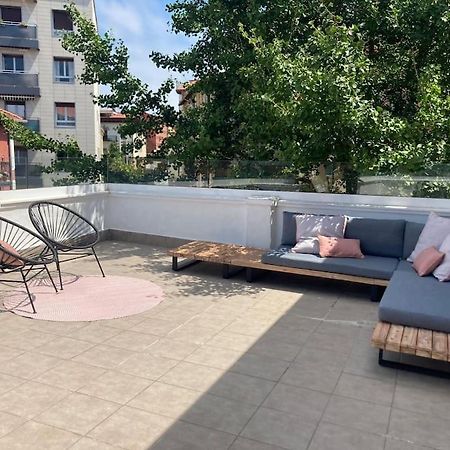 Ferienwohnung Atico Con Preciosa Terraza En Algorta Getxo Exterior foto