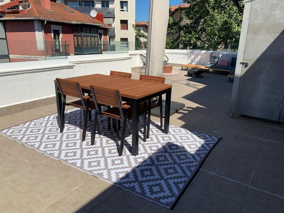 Ferienwohnung Atico Con Preciosa Terraza En Algorta Getxo Exterior foto